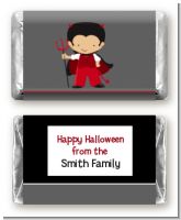 Little Devil - Personalized Halloween Mini Candy Bar Wrappers