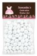Little Girl Outfit - Custom Baby Shower Treat Bag Topper thumbnail