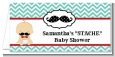 Little Man Mustache - Personalized Baby Shower Place Cards thumbnail