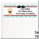 Little Man Mustache - Baby Shower Return Address Labels Little Man Mustache - Baby Shower Return Address Labels