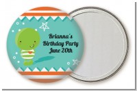 Little Monster - Personalized Birthday Party Pocket Mirror Favors