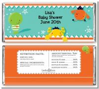 Little Monster - Personalized Baby Shower Candy Bar Wrappers