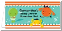 Little Monster - Personalized Baby Shower Place Cards