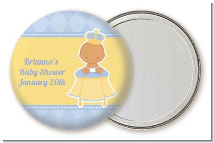 Little Prince Hispanic - Personalized Baby Shower Pocket Mirror Favors