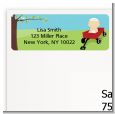 Little Red Wagon - Baby Shower Return Address Labels thumbnail