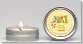 Look Who's Turning One Monkey - Birthday Party Candle Favors