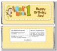 Look Who's Turning One Monkey - Personalized Birthday Party Candy Bar Wrappers thumbnail