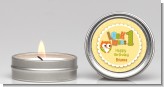 Look Who's Turning One Owl - Birthday Party Candle Favors