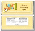 Look Who's Turning One Owl - Personalized Birthday Party Candy Bar Wrappers thumbnail