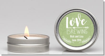 Love Brewing - Bridal Shower Candle Favors