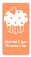 Love is Sweet - Custom Rectangle Bridal Shower Sticker/Labels thumbnail