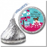 Love Letters - Hershey Kiss Valentines Day Sticker Labels