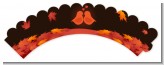 Fall Love Birds - Bridal Shower Cupcake Wrappers