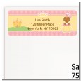 Little Princess African American - Baby Shower Return Address Labels thumbnail