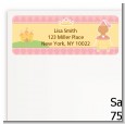 Little Princess Hispanic - Baby Shower Return Address Labels thumbnail