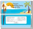 Luau - Personalized Birthday Party Candy Bar Wrappers thumbnail