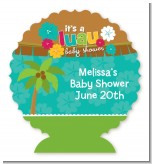 Luau - Personalized Baby Shower Centerpiece Stand