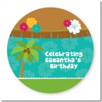 Luau Friends - Personalized Birthday Party Table Confetti