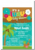 Luau - Baby Shower Petite Invitations