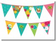 Luau - Baby Shower Themed Pennant Set thumbnail