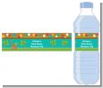 Luau - Personalized Baby Shower Water Bottle Labels thumbnail