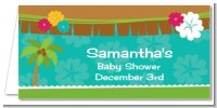 Luau - Personalized Baby Shower Place Cards