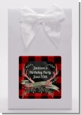 Lumberjack Buffalo Plaid - Birthday Party Goodie Bags