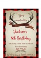 Lumberjack Buffalo Plaid - Birthday Party Petite Invitations thumbnail