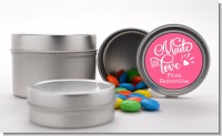 Made With Love - Custom Birthday Party Favor Tins