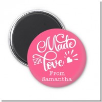 Made With Love - Personalized Birthday Party Magnet Favors