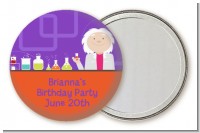 Mad Scientist - Personalized Birthday Party Pocket Mirror Favors