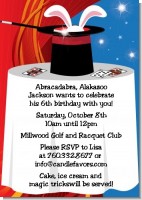 Magic - Birthday Party Invitations