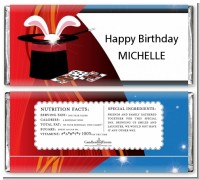 Magic - Personalized Birthday Party Candy Bar Wrappers