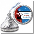 Magic - Hershey Kiss Birthday Party Sticker Labels thumbnail