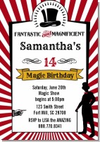 Vintage Magic - Birthday Party Invitations