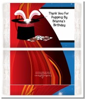 Magic - Personalized Popcorn Wrapper Birthday Party Favors