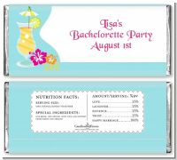 Margarita Drink - Personalized Bachelorette Party Candy Bar Wrappers