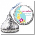 Margarita Drink - Hershey Kiss Bridal Shower Sticker Labels thumbnail