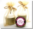 Maroon Floral - Graduation Party Gold Tin Candle Favors thumbnail