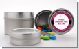 Maroon Floral - Custom Graduation Party Favor Tins thumbnail