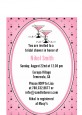 Martini Glasses - Bridal Shower Petite Invitations thumbnail