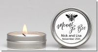 Meant To Bee - Bridal Shower Candle Favors