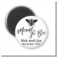 Meant To Bee - Personalized Bridal Shower Magnet Favors thumbnail