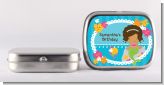 Mermaid African American - Personalized Birthday Party Mint Tins