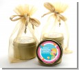 Mermaid Blonde Hair - Birthday Party Gold Tin Candle Favors thumbnail