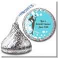 Mermaid - Hershey Kiss Bridal Shower Sticker Labels thumbnail