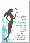 Mermaid - Bridal Shower Petite Invitations