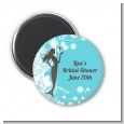 Mermaid - Personalized Bridal Shower Magnet Favors thumbnail