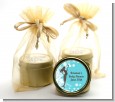 Mermaid Pregnant - Baby Shower Gold Tin Candle Favors thumbnail