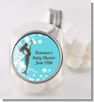 Mermaid Pregnant - Personalized Baby Shower Candy Jar thumbnail